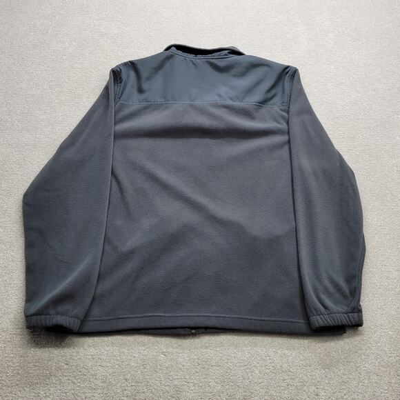 Vintage Starter Black Windbreaker Men's Size XL Solid Nylon Jacket - Picture 2 of 5